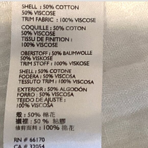 Free People White Gauze Tunic Top Red Floral Ruffle Hem XS Tassel Tie 294G - Picture 8 of 9